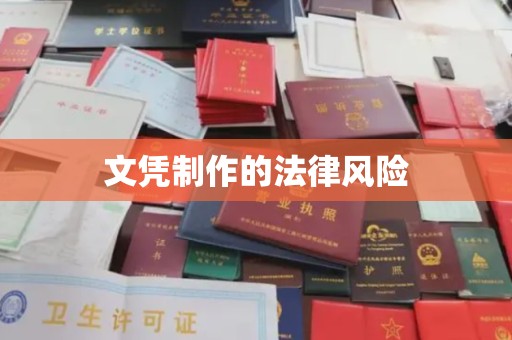 宿豫文凭制作的法律风险