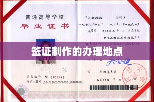 宿豫签证制作的办理地点
