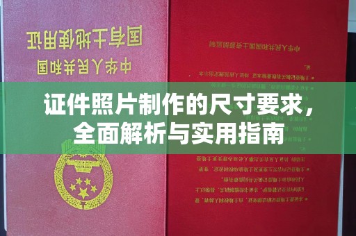 宿豫证件照片制作的尺寸要求，全面解析与实用指南
