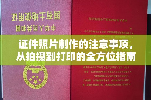 宿豫证件照片制作的注意事项，从拍摄到打印的全方位指南